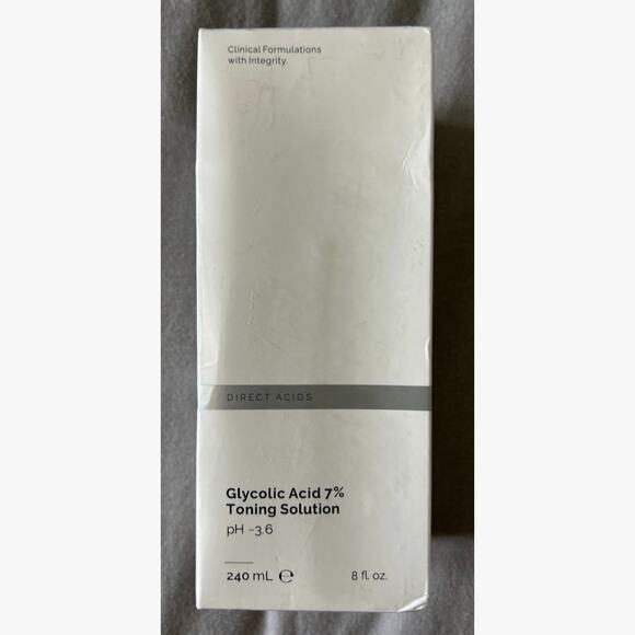 Glycolic Acid 7% Toning Resurfacing Exfoliating Solution BIG SIZE 8oz SEALED - Picture 2 of 7
